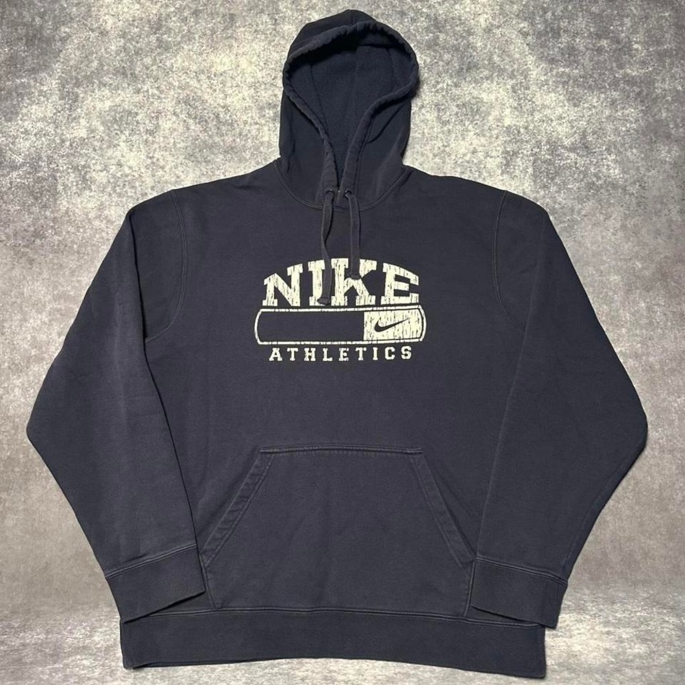 Nike Athletic Dept. Navy‎ Hoodie Sweatshirt Men's Large